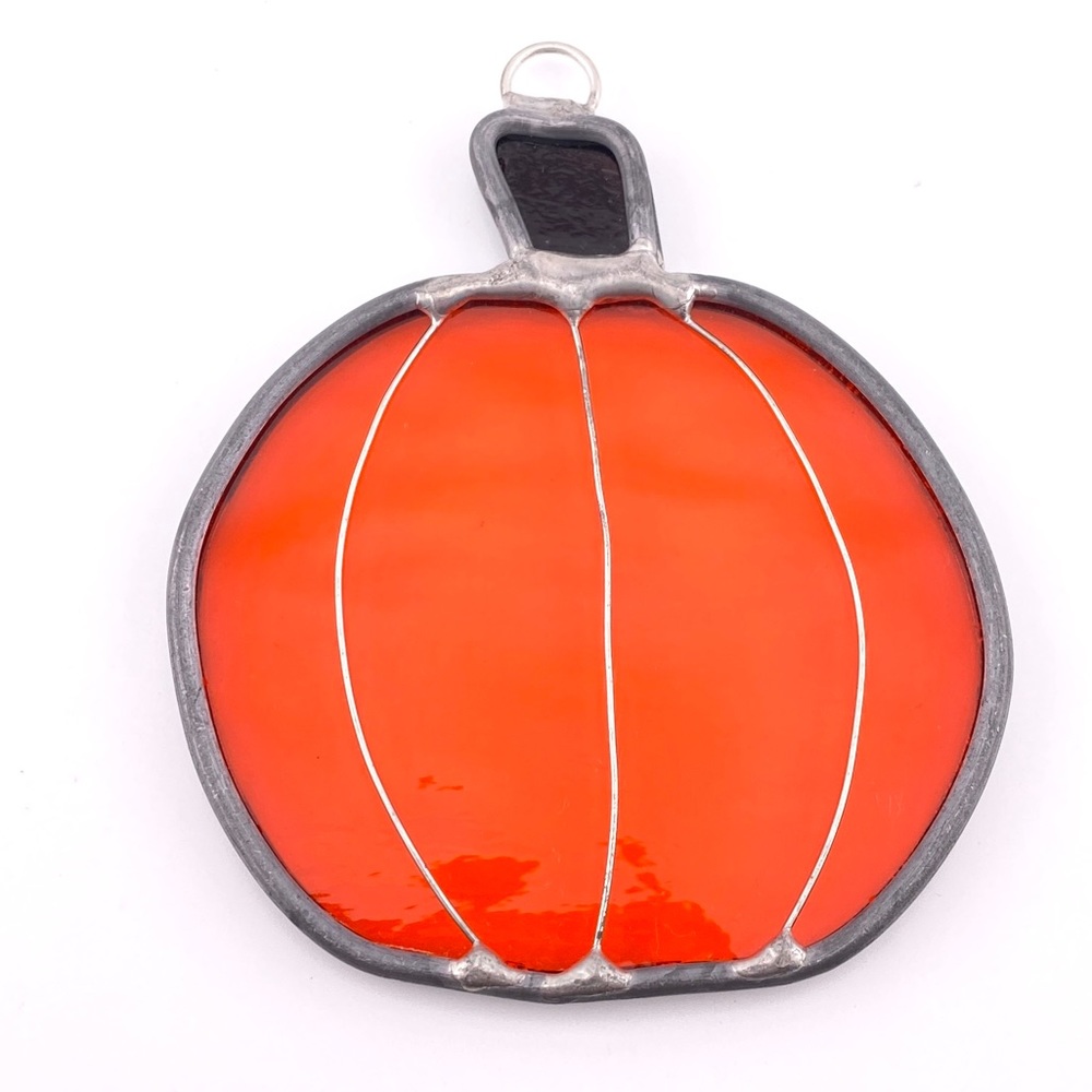 Stained Glass Suncatcher Pumpkin